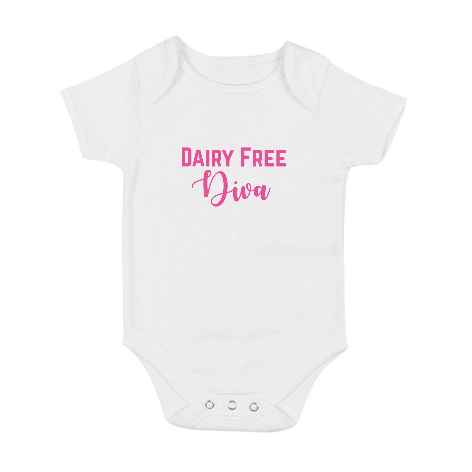 Allergy Village Baby grow Dairy Free Diva Allergy Village Baby grow Dairy Free Diva
