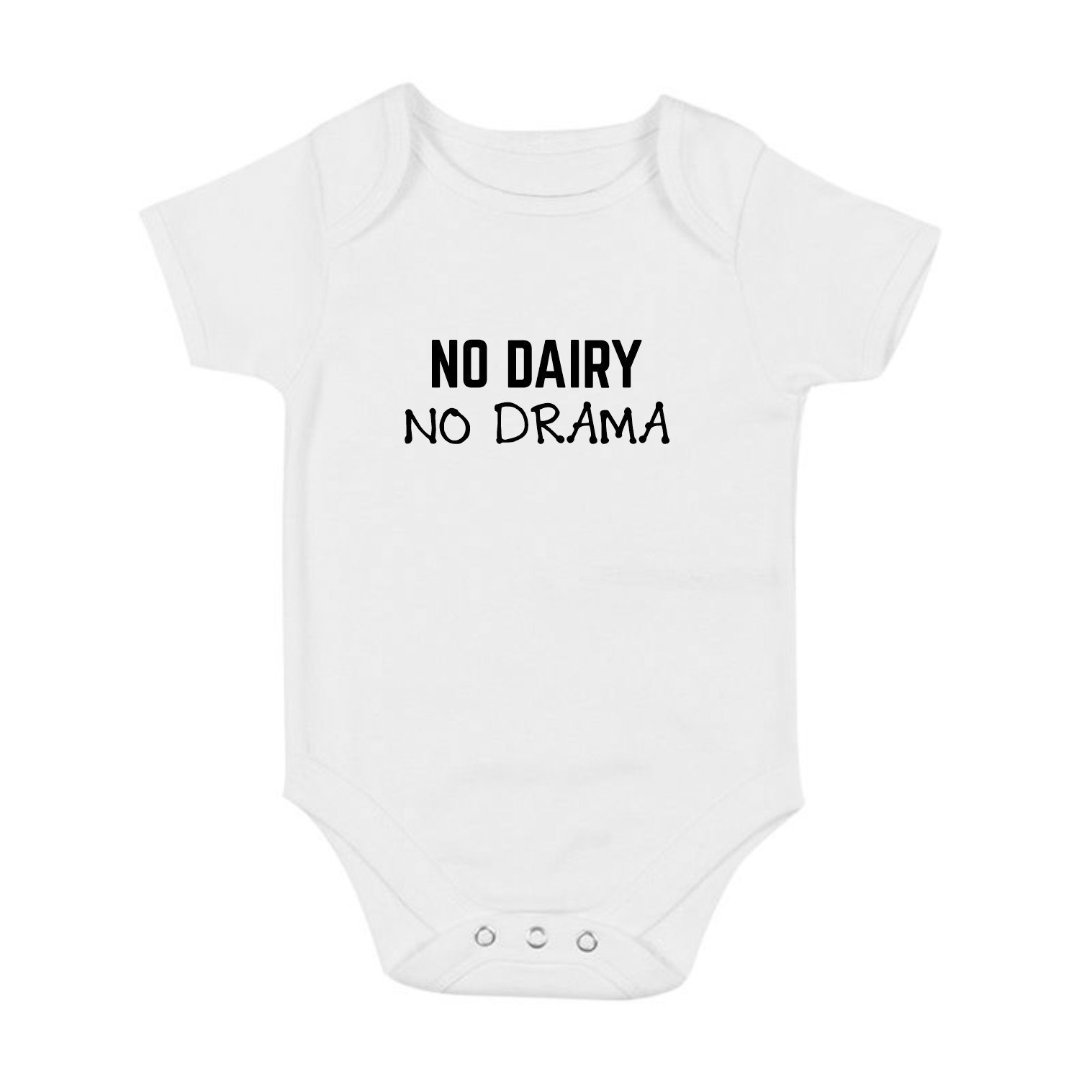 Allergy Village Baby grow No Dairy No Drama Allergy Village Baby grow No Dairy No Drama
