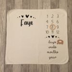 Baby Milestone Blanket
