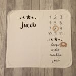 Baby Milestone Blanket