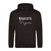 Allergy Village Hoodie Black Namaste Vegan