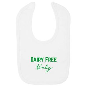 Allergy Village – Baby Bib – Dairy free baby