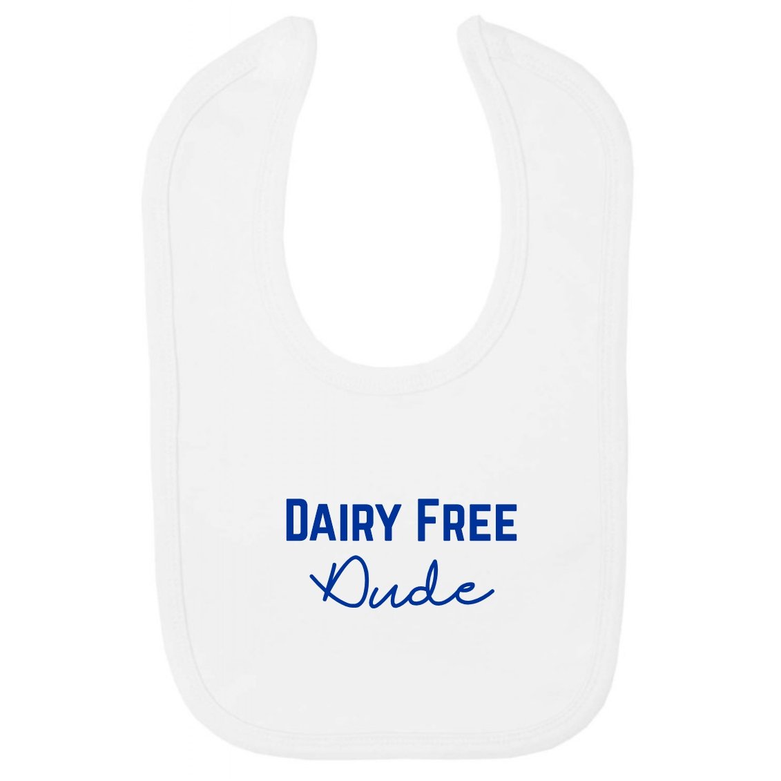 Allergy village Bib Dairy Free Dude Allergy village Bib Dairy Free Dude