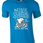 Hospice – Big Splash T-shirt – Sapphire Blue