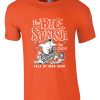 BIG SPLASH ORANGE printshediom print embroidery